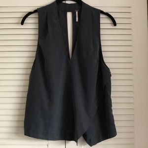 Free People Deep V Tank Top